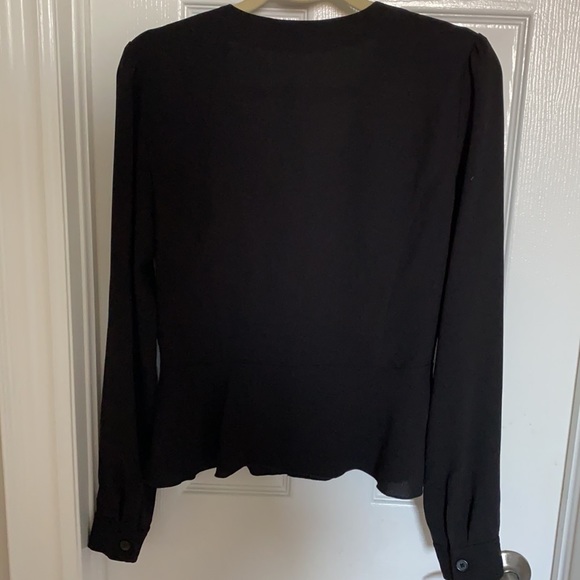 Wilfred - Long-sleeve Peplum Blouse - Picture 4 of 5